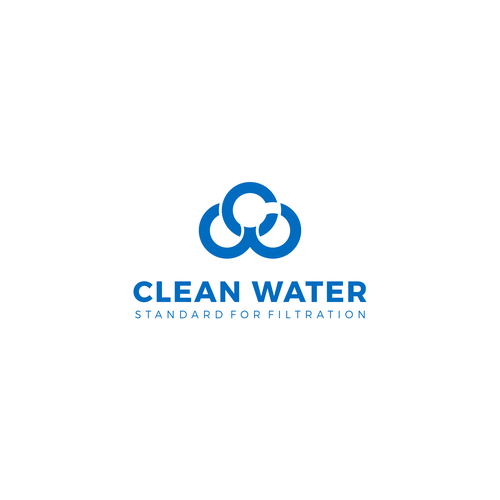 Simple Clean Logo for Water Filtration Company Design by PATIS