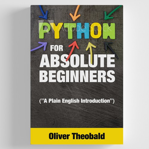 Design Design e-book cover for Python por zaRNic