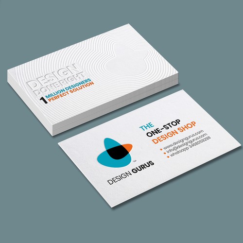 fastdesign86さんのBusiness Card for DesignGurus.comデザイン