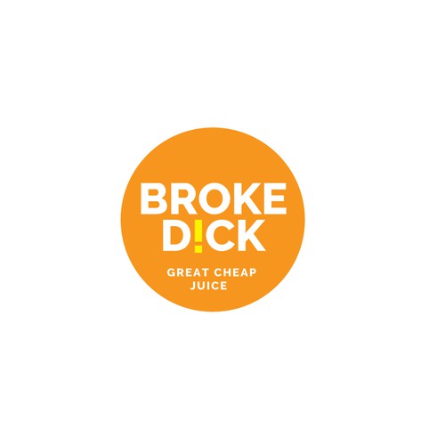 Broke dick e-juice | Logo design contest