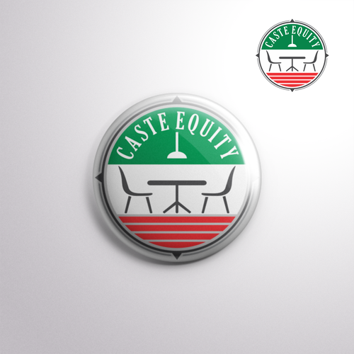 Civil Rights Movement Solidarity Pin, Caste Equity, April Dalit History Month Design by careto™