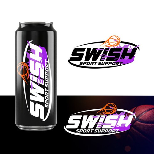 Swish - A New Sports Drink! Design by MNZT73