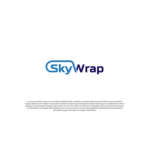 SkyWrap Logo Design by Sagittarius ♂