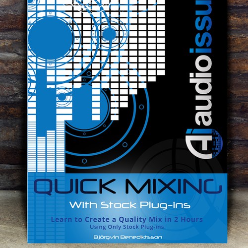 Create a Music Mixing Poster for an Audio Tutorial Series Ontwerp door MariposaM&D