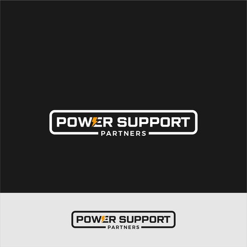 Home Generator Company Logo Design - Power Support Partners Design by GraphCulture⭐