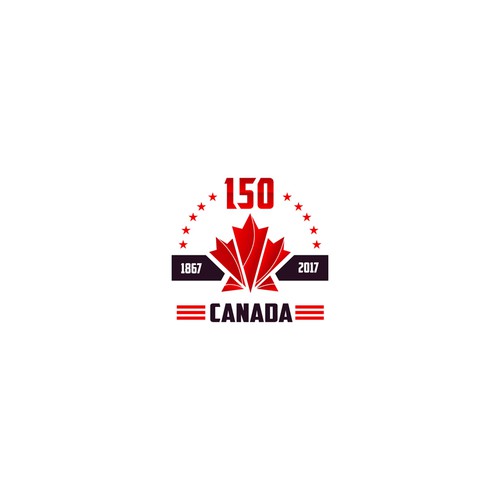 Community contest: Design Canada’s 150th birthday logo! Diseño de HQdesign®