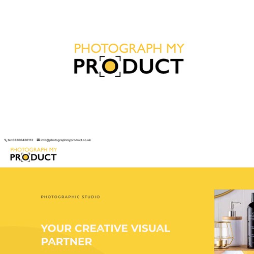 Product photography business needs re design logo Design by yoopa