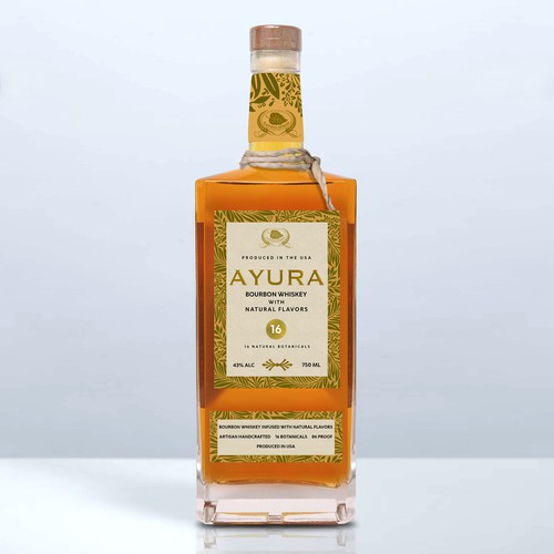 Arman HrさんのDesign an attractive label for a new Bourbon Whiskeyデザイン