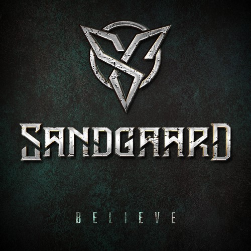 SANDGAARD - Album Cover for Spotify / Apple Music Design by SlipperyCircle