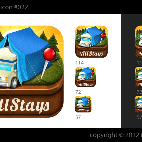 Design new icon for a top 10 travel app Diseño de MikeKirby