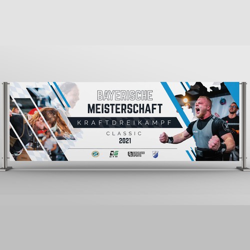 Unique, modern banner design for print - sports competition Design von David©S