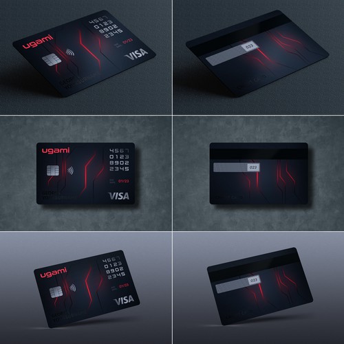 Credit Card design Design by georgedesigner