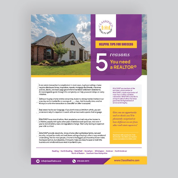 Design by ferowulan titled "Brochure Design for Real estate company"