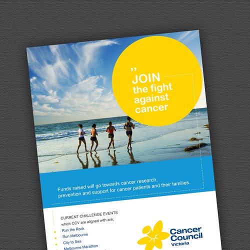 99nonprofits: Design a poster for Cancer Council Victoria, a nonprofit ...