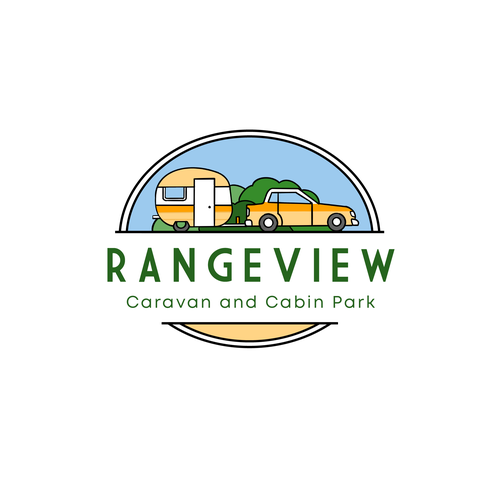 Caravan and Cabin Park logo required Design by chusnanlutfi