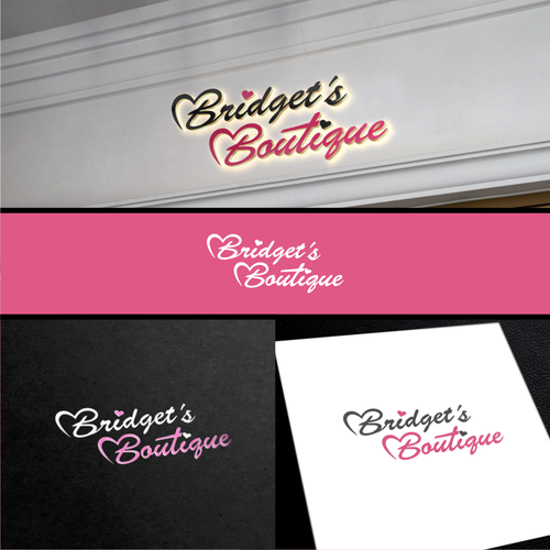 Bridget s boutique Logo design contest 99designs