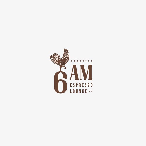 Design an enticing logo for 6 A.M. Espresso Lounge Design by Rumah Lebah