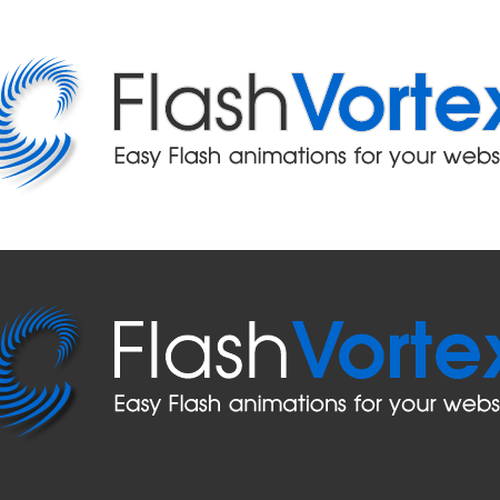 FlashVortex.com logo Design by salesbb