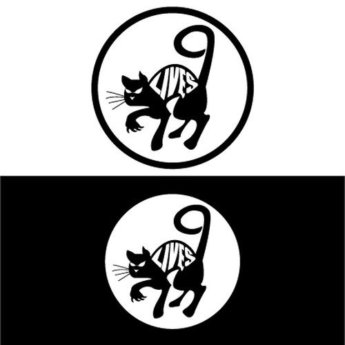 Design di 9 Lives Music Group Record Label LOGO di RustyNib