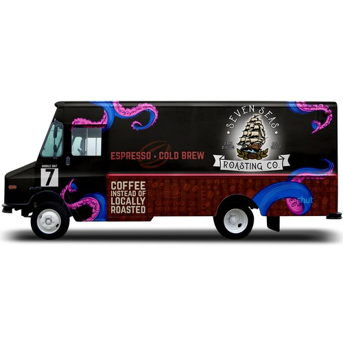 Coffee Truck Design - Mobile Unit 7 Diseño de ssrihayak