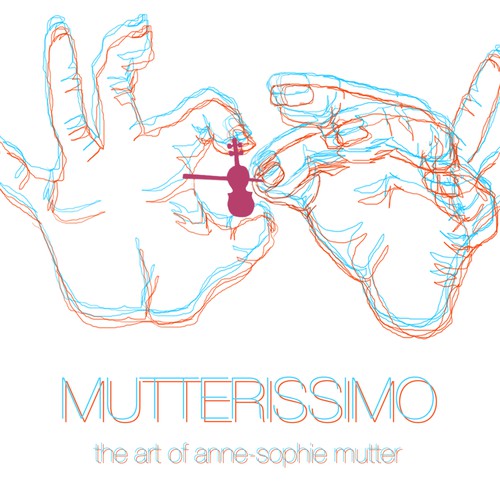 Illustrate the cover for Anne Sophie Mutter’s new album Design von lowercase.design