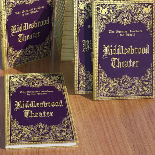 Riddlesbrood theater cover design