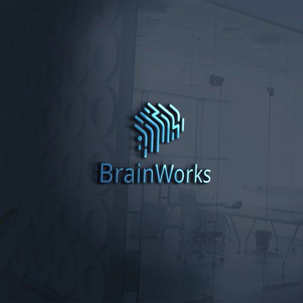 Design by hanbikwang titled "Design a logo for BrainWorks - a new AI company!"