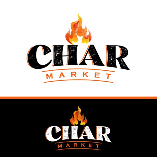 Char Market Needs a logo (Char Grilled Restaurant) Design by Dezine Studio™