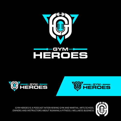 Design a logo for a fitness / martial arts podcast Design by Grapìkal