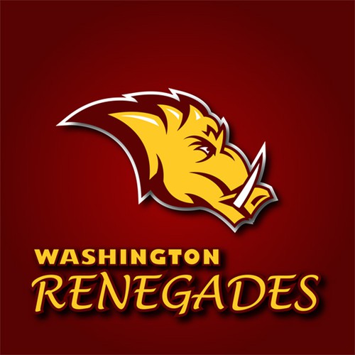 Community Contest: Rebrand the Washington Redskins  デザイン by FIVE1THREE