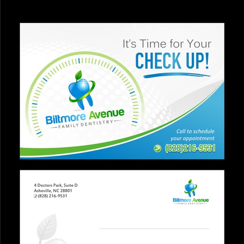 Dental Recall Postcard Postcard, flyer or print contest