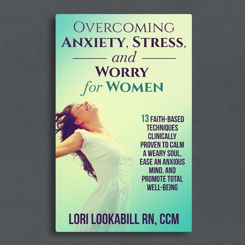 Creative book cover that incites feeling of peace, health and strength appealing to women Design by Adriano - Covers