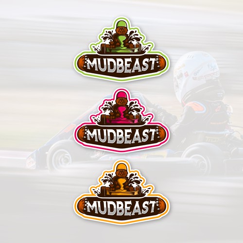 Design di Mud Beast!  Logo needed for a new line of off-road Go-Karts for kids di Brainbox Studio