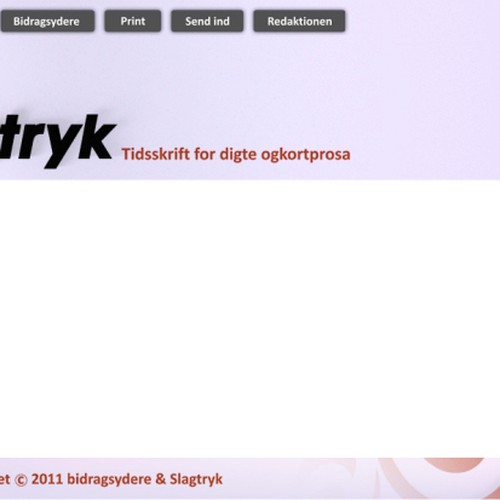 Simple Header and Footer for website Design von cana