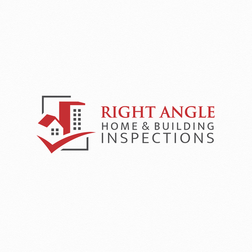 Create Logo using a Right Angle for Right Angle Home Inspections!! Design by mariacecilia