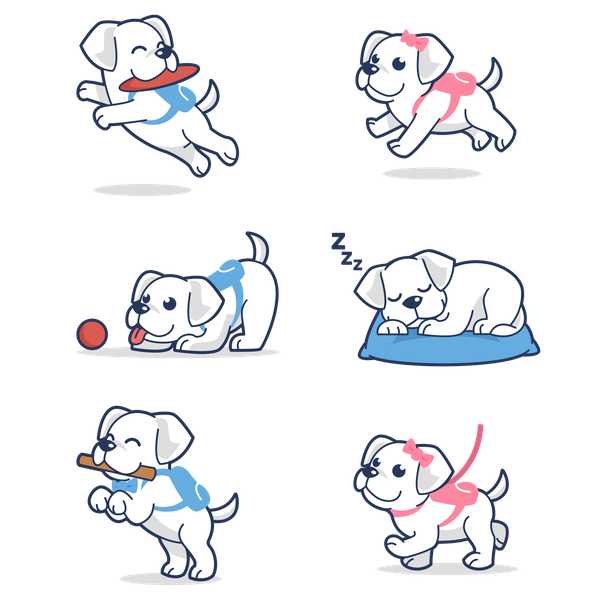 Paws Cle poses character