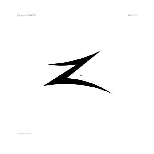 Abstract Z shape logo Design by FF3 ˢᵗᵘᵈⁱᵒ