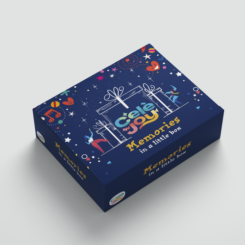 Party decoration packaging for the European market Design by melsaber