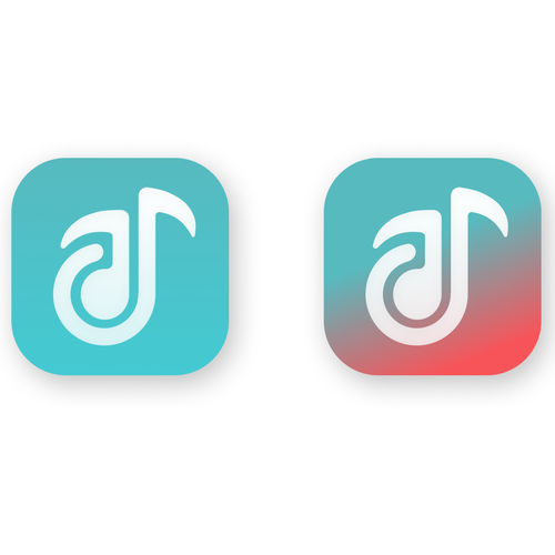 Powerful Redesign for Music/Ringtone App Icon Design by Kishan.K