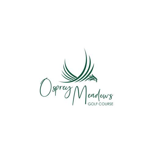 Golf Course Logo - Osprey Meadows Golf Course at Tamarack Design by deCEE