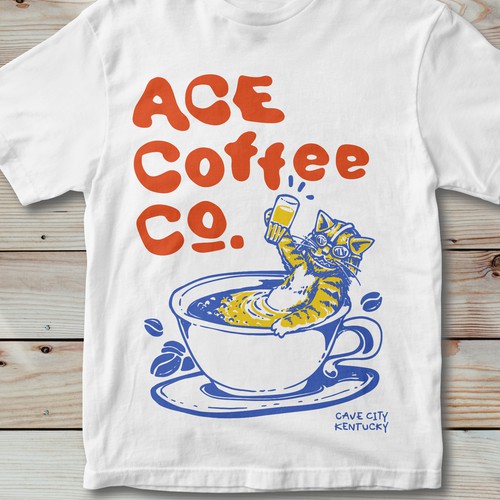 Design di High Speed Dreams - Coffee shop needing vintage fashion merch di Asgart.std