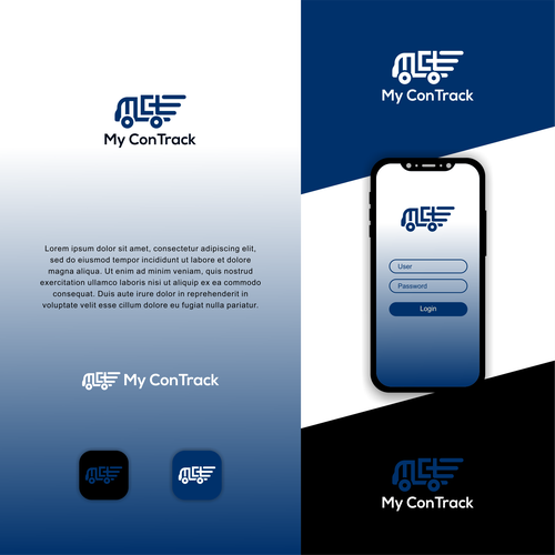 Design a powerful & smart tracking service LOGO for the construction industry!! Design by kokutou