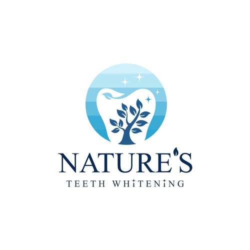 Nature's Teeth Whitening - Needs a Natural Company Logo Design by Creative Selection