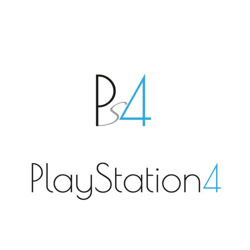 Community Contest: Create the logo for the PlayStation 4. Winner receives $500! Design by Exentia ®