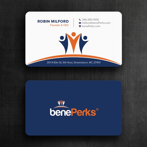 Biz Cards for fast growing company Réalisé par Felix SH