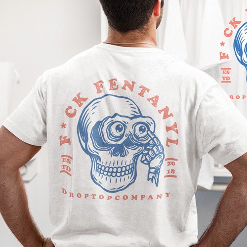 CREATIVITY ENCOURAGED! F*ck Fentanyl Graphic Design by HATO.