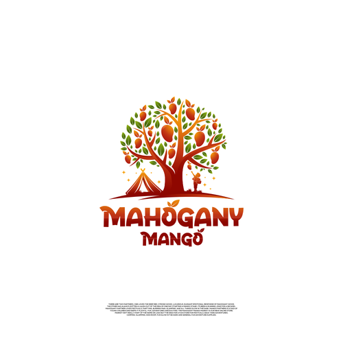 Mahogany Mango, Glow in the Dark Supplies, Festival, Glamping/Camping and Kids Room Fun Market Design by Enigma Graphic™