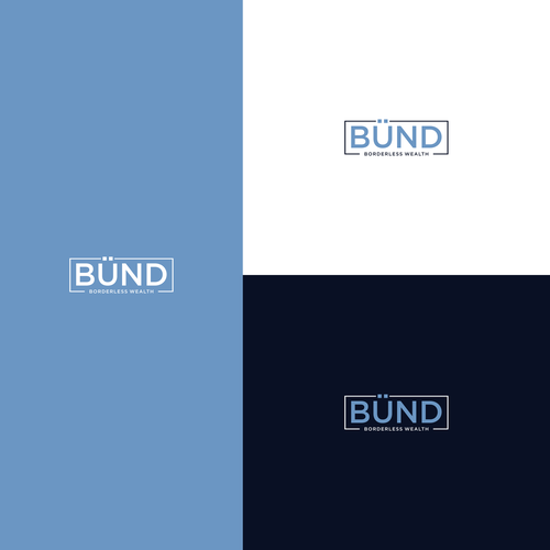 modern minimal logo for Swiss German private bank Design von 7LUNG™