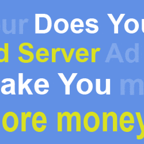 Banner Ad for OpenX Hosted Ad Server Réalisé par gw210