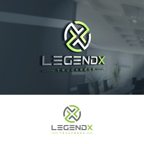 Legend X Truck Bed's Logo Design by kretracreative